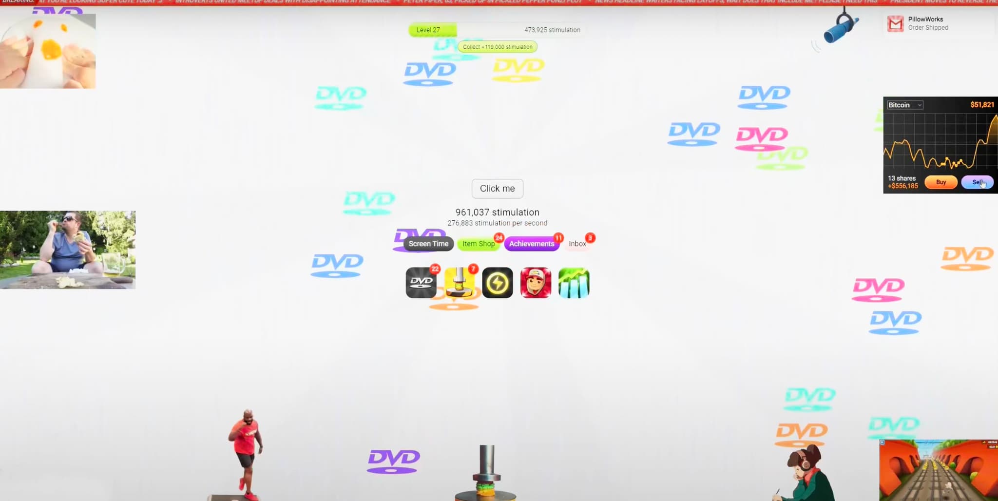 Stimulation Clicker - The Ultimate Clicker Game Experience